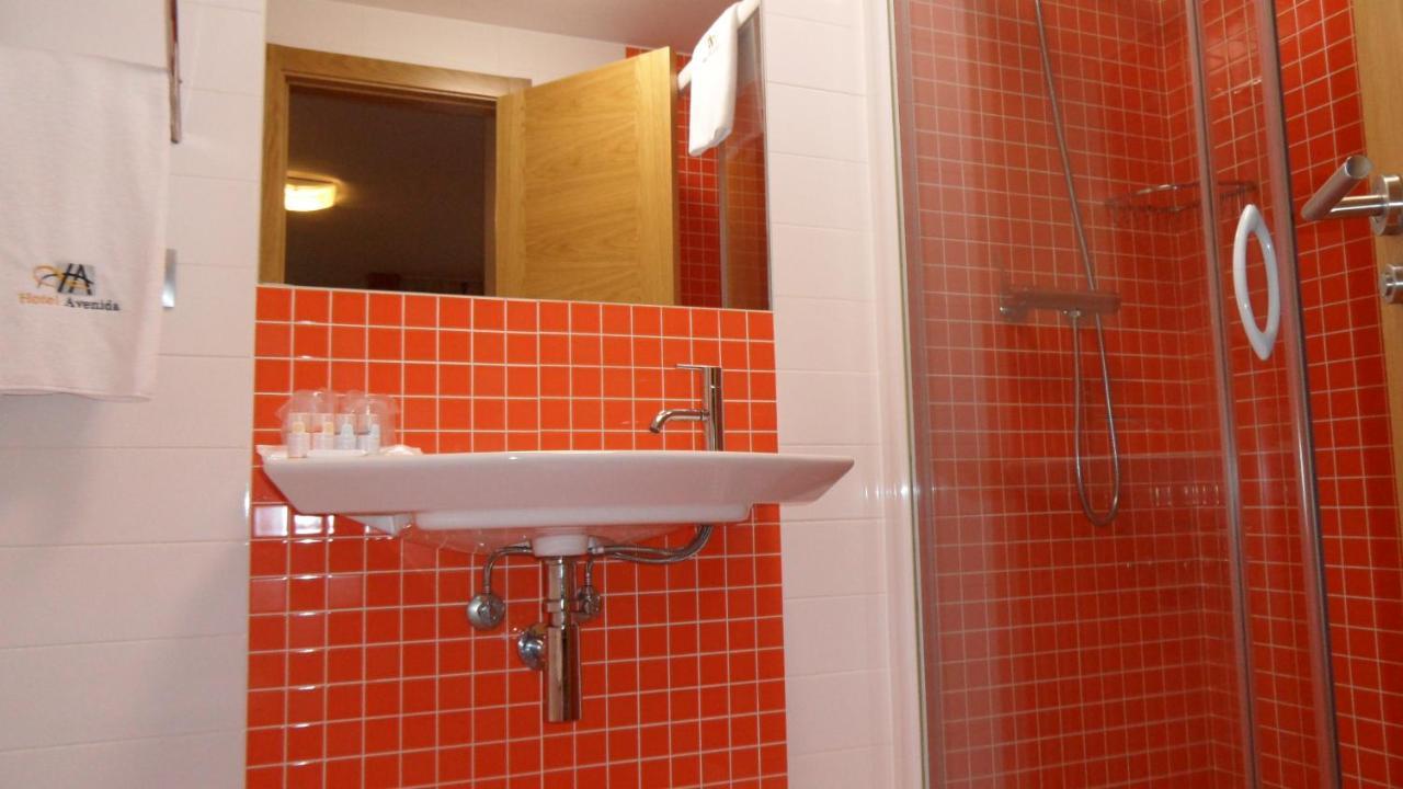 Hotel Avenida Понтеведра Екстериор снимка